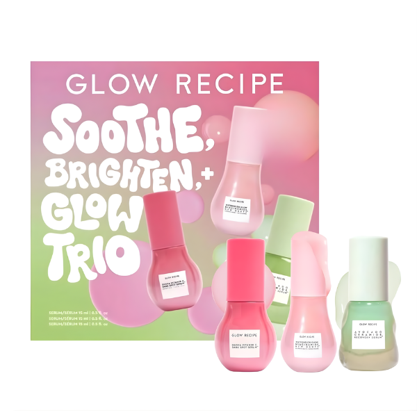 Glow Recipe - Soothe, Glow & Bright  Set de 3 piezas Women