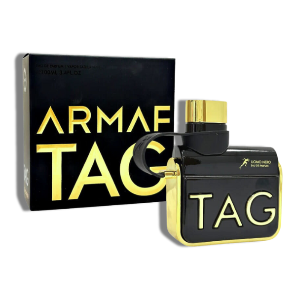 Armaf Tag Uomo Nero 100ml/3.4 Oz EDP Spr -Black-Gold- Men