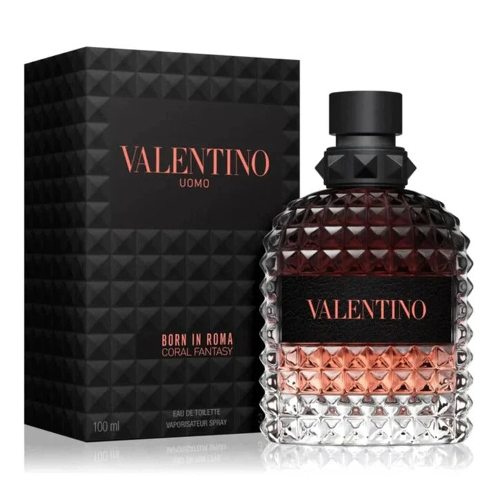 Valentino Coral Fantasy Uomo Born In Roma EDT 100ml/3.3oz Men