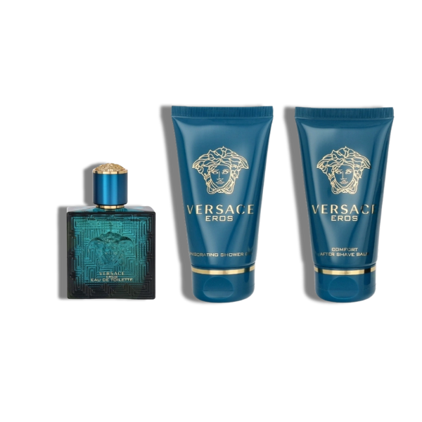 Versace Eros EDT 5ml/0.17oz Mini Set 3 Pzas Men