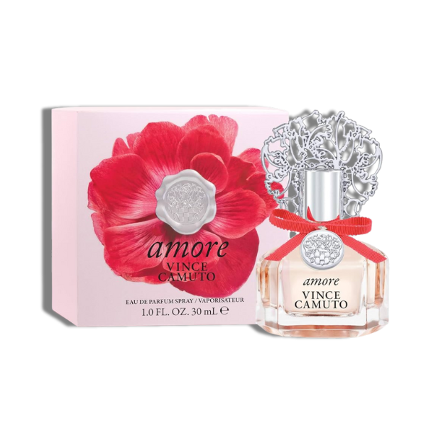 Vince Camuto Amore 100ml/3.4 Oz EDP Spr -Red Flower- Women
