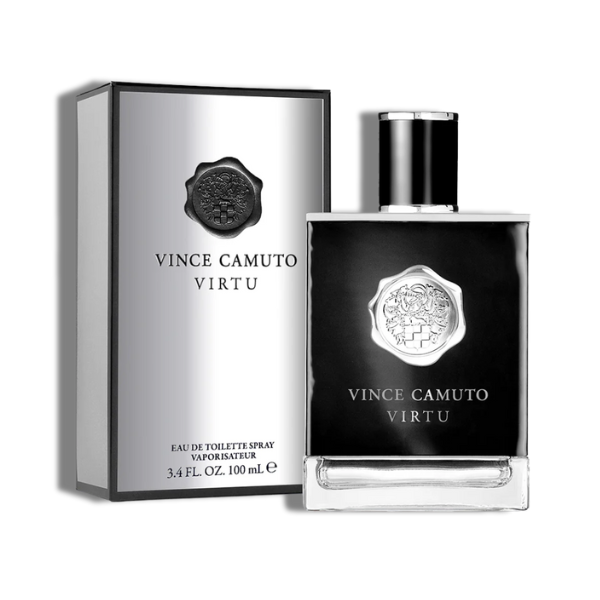 Vince Camuto Virtue 100ml/3.4 Oz EDT Spr -White-Black- Men