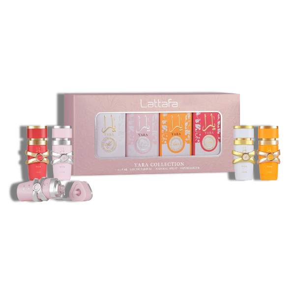 Lattafa My Yara Collection 5ml/0.17oz 4pcs Gift Women's Set