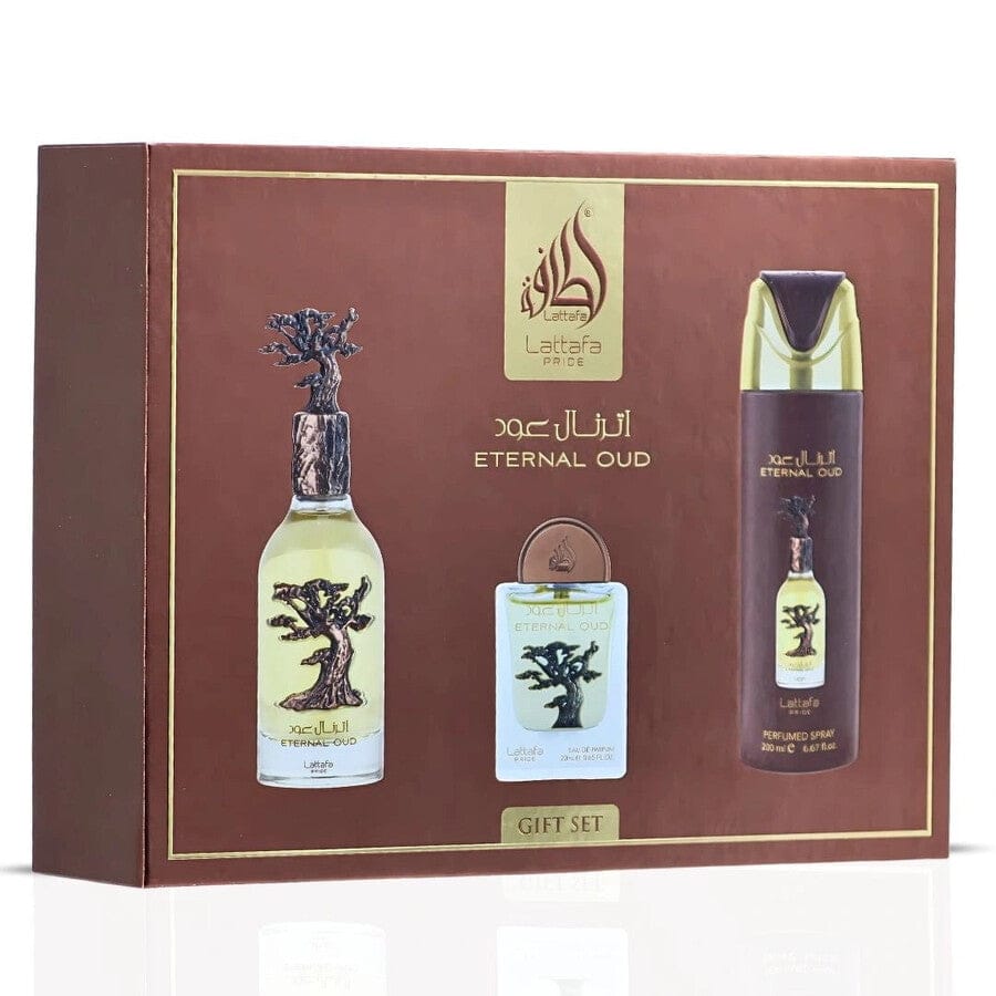 Lattafa Eternal Oud Set 4 Pzas Lattafa Pride EDP 100ml/3.4oz Unisex