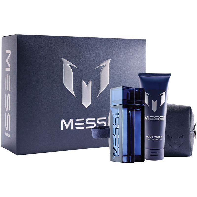Messi Fragrances Messi Set 3 pzas Eau de Parfum Perfume for Men by Lionel Messi 100 ml/3.38 oz