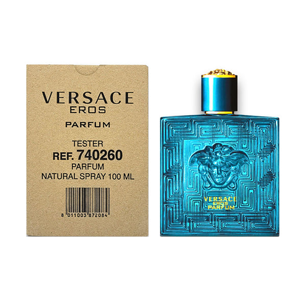 Versace Eros Men Parfum Men 100ml/3.4 Oz - Whit Cap- TESTER