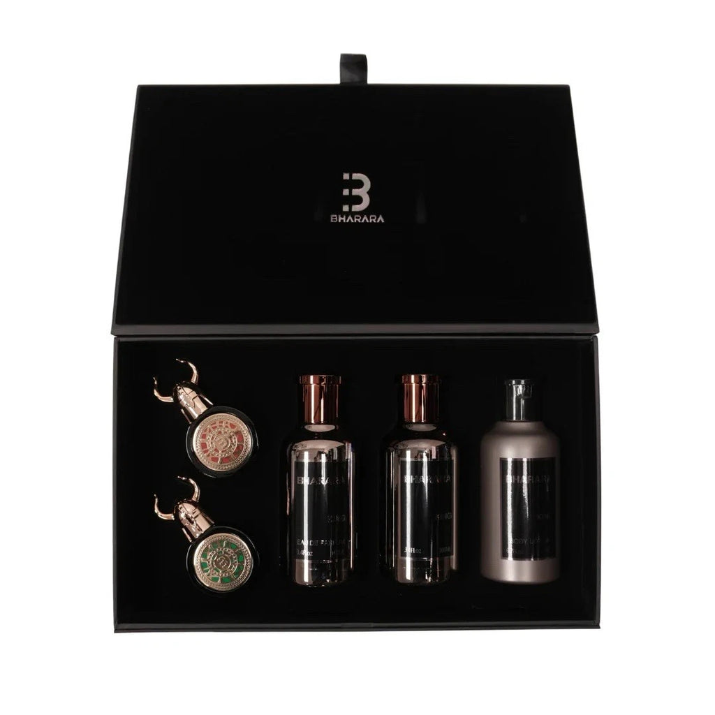 Bharara King Gift Set 5 Pzas c/ Viking 100ml/3.4 Oz EDP Spr Men